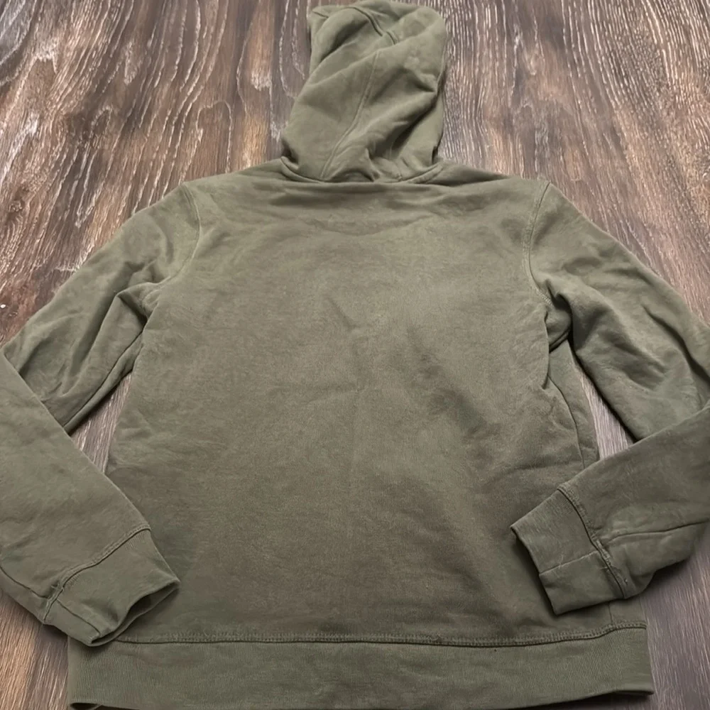 💎 YOUTH BOYS ARMY GREEN IDEOLOGY HOODIE SIZE MEDIUM (10/12)